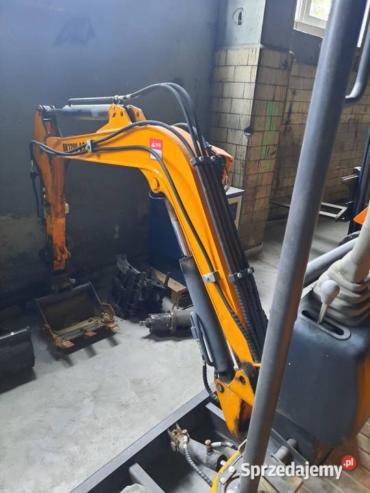 Minikoparka Berger Kraus BK1200AS KUBOTA 26 MTH Koparki dolnośląskie