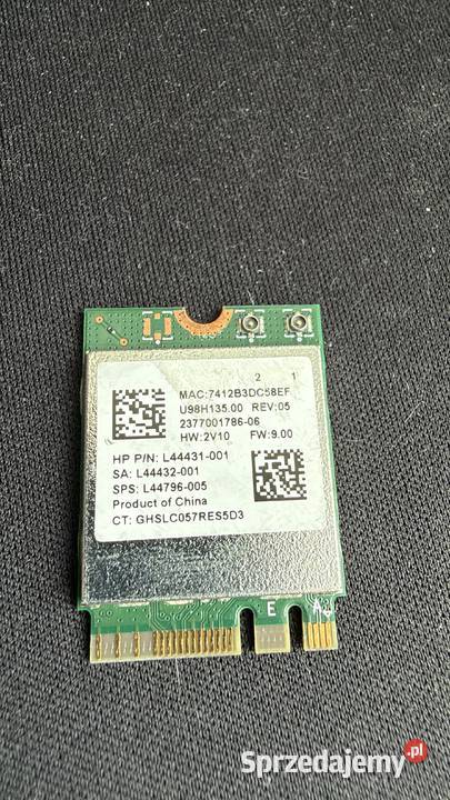 Karta WiFi i Bluetooth Bytom