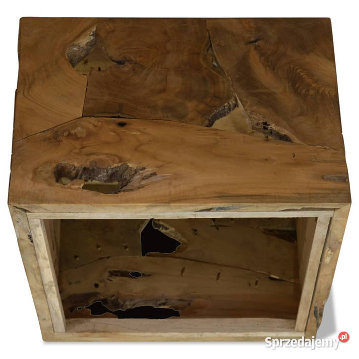 Stolik kawowy z drewna tekowego 50 x 50 x 35 Stoły Warszawa