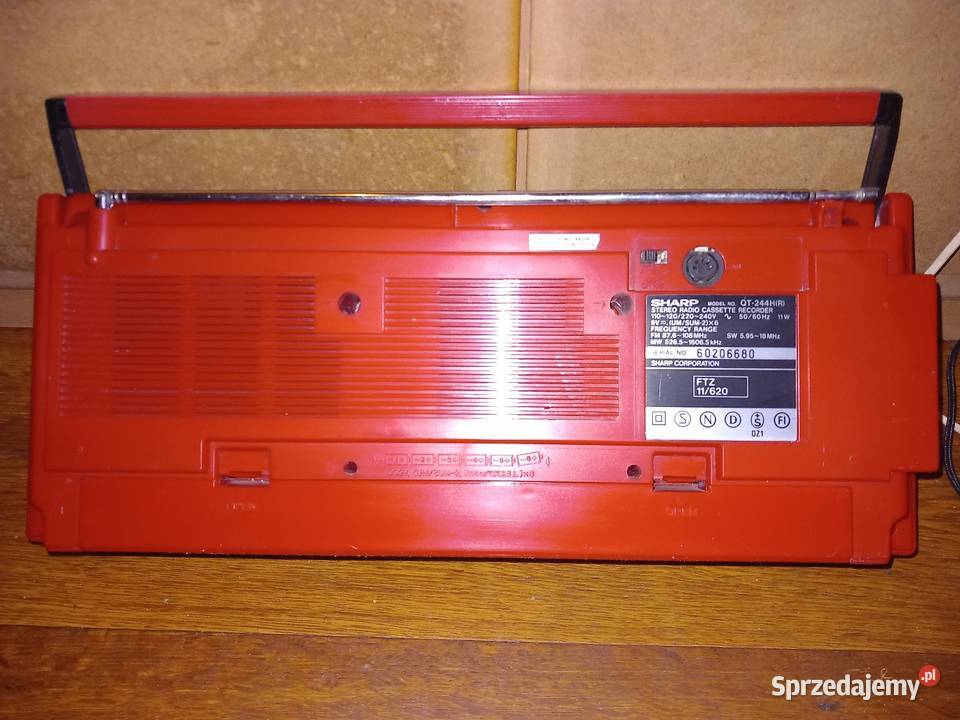 Radiomagnetofon Sharp qt 244 HR Łódź