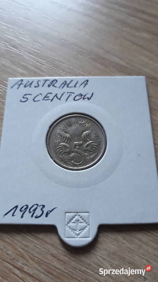 5 Centów Australia 19881989 i 1993 r