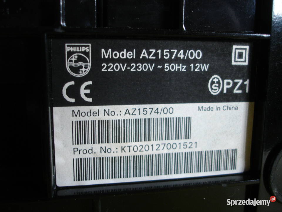 Radiomagnetofon z CD PHILIPS AZ1574 Zielona Góra