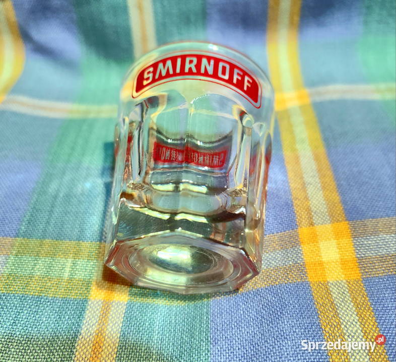 Vintage Kultowe kieliszki i szklanki Smirnoff z lubelskie Lublin