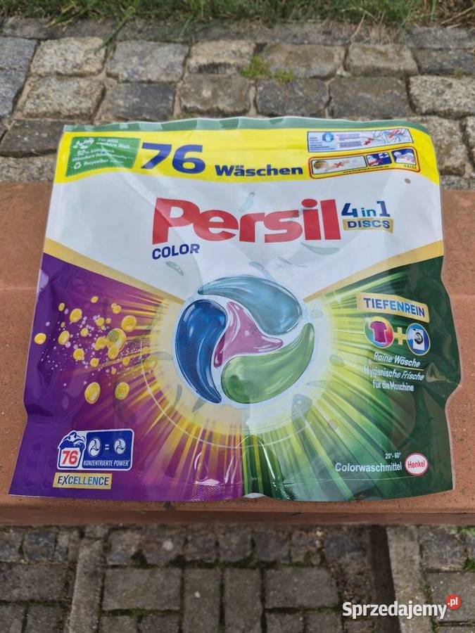 Kapsułki do zmywarki Persil do koloru 76 washen Kwidzyn sprzedam