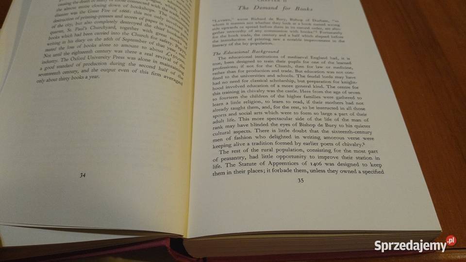 The English book trade by Marjorie Plant Gdańsk sprzedam