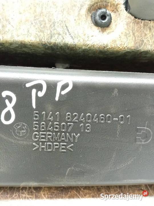 TAPICERKA BOCZEK PRAWY PRZÓD SKÓRZANA Bmw Seria