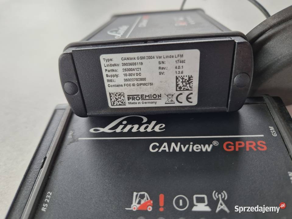 LINDE Moduł CAN GSM GPRS CANlink PROEMION Rybnik