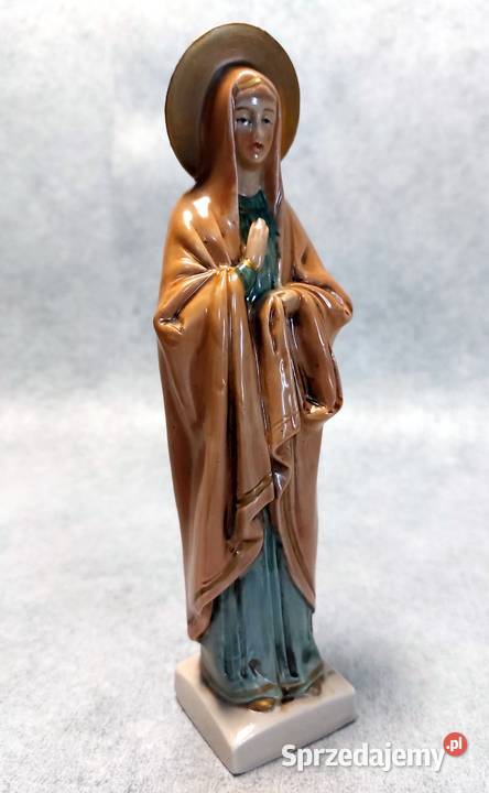 Germany Madonna Maryja Matka Boska Matka Św Porcelana i szkło małopolskie Kraków