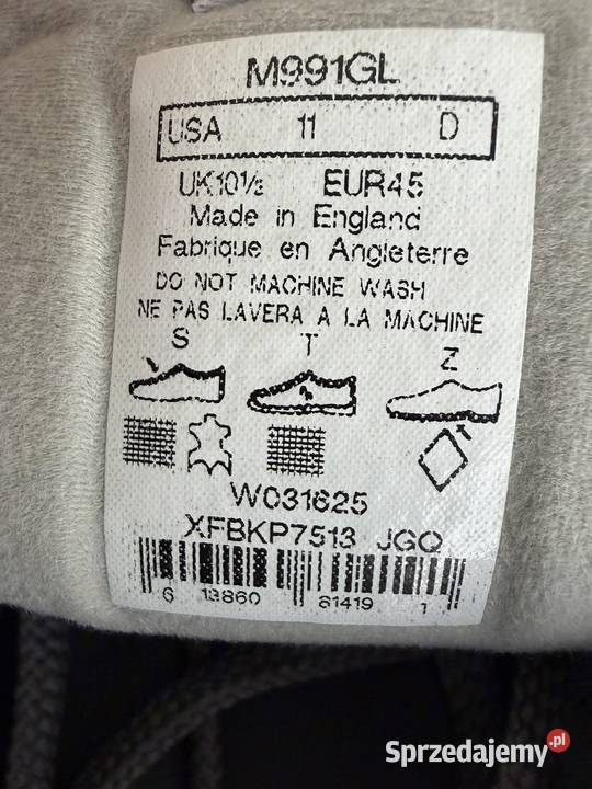 ButySneakersy Balance M991GL Madie In UK Kraków