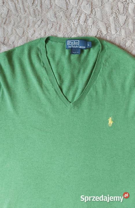 Ralph Lauren sweter L prima cotton 100 Lublin