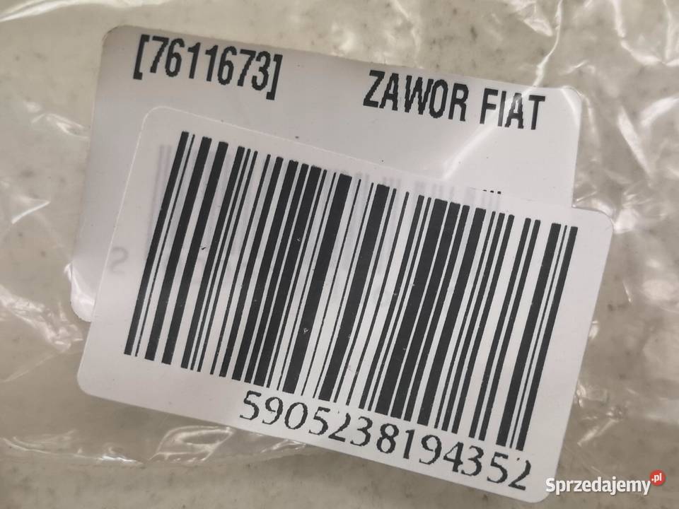 ZAWÓR WYDECHOWY FIAT COUPE 20 16V 19932000 NOWY Pióra wycieraczek sprzedam