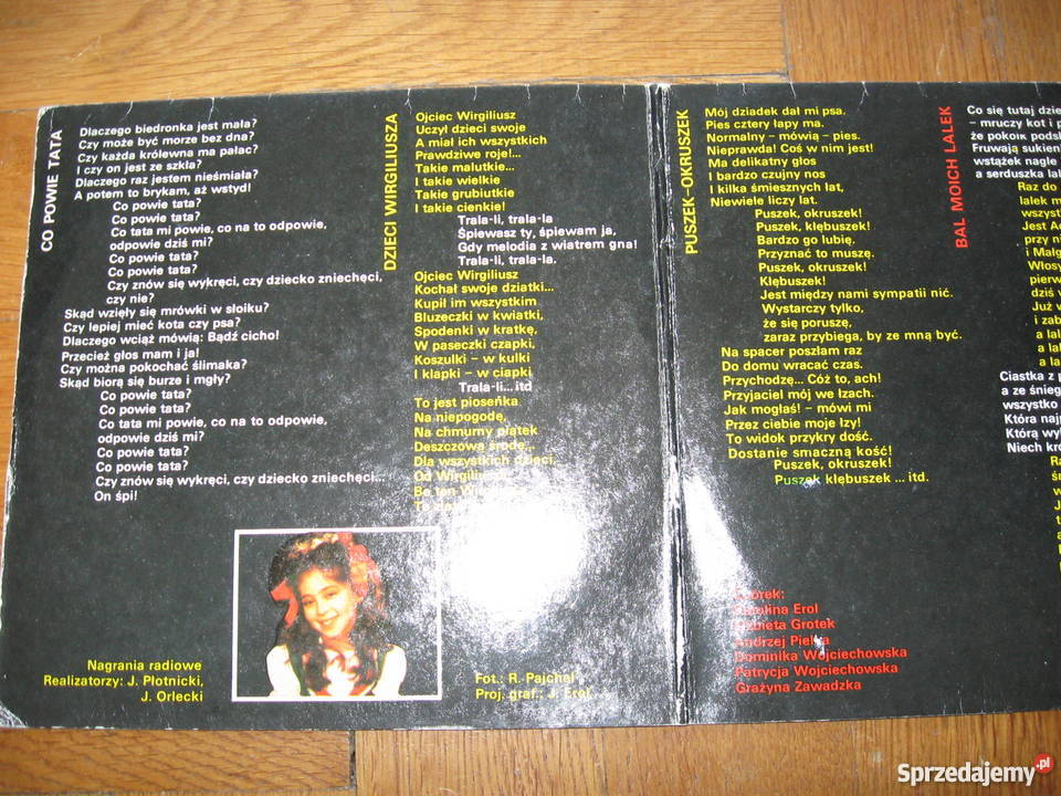bajki dzieci na winylu 33 obroty
