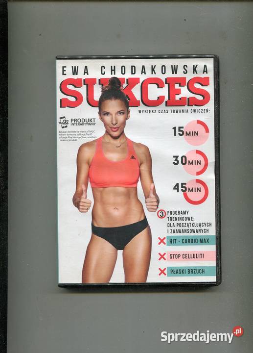 Sukces Ewa Chodakowska Film DVD zachodniopomorskie