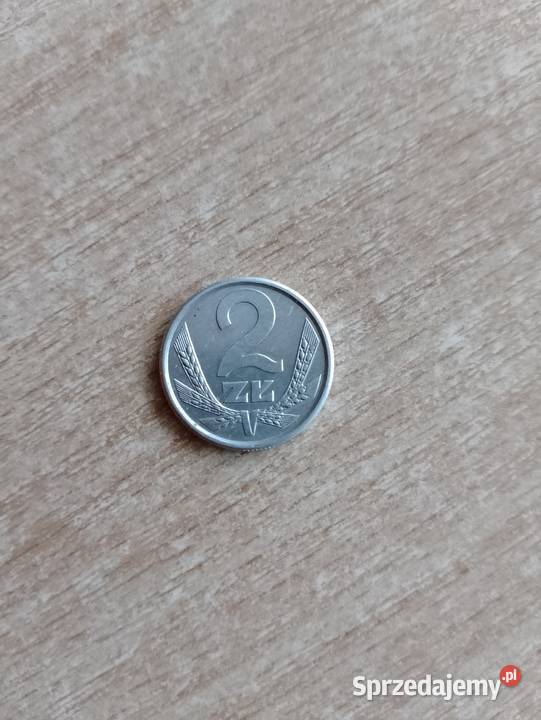 MONETA 2 z PRL 1989 kolekcjonerska numizmatyka Poznań