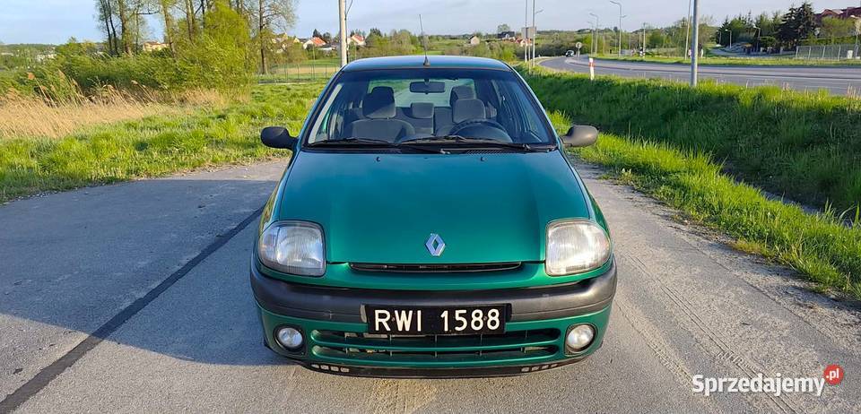 Renault Clio 2000 12 8v Lift 1 Wł Mały Przebieg Jasło