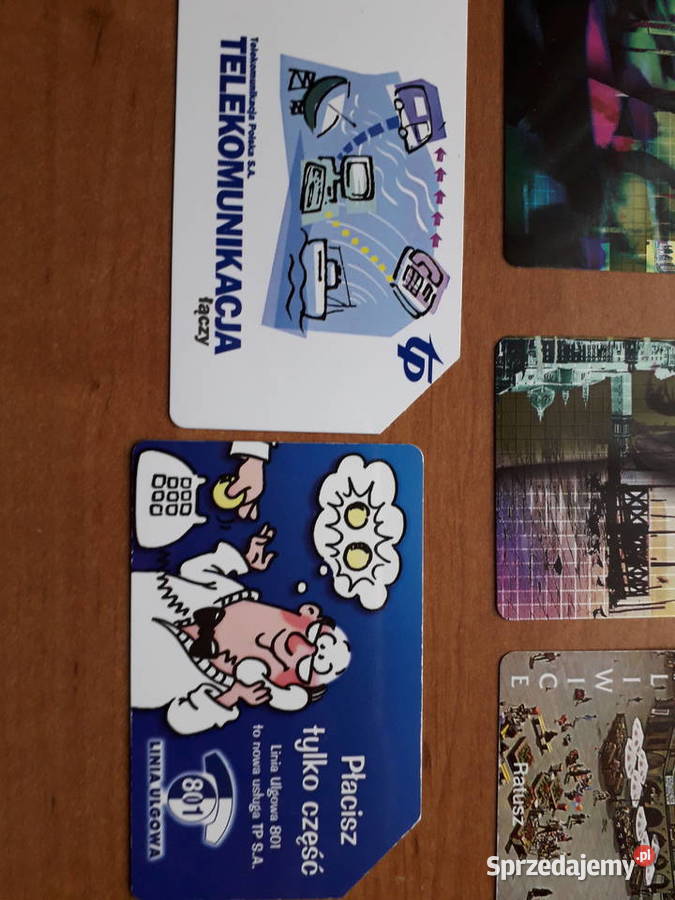 Karty telefoniczne śląskie Łazy sprzedam