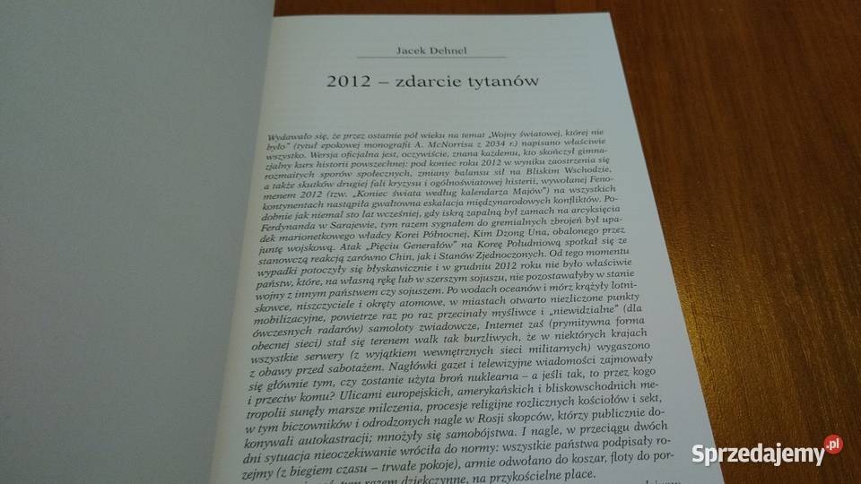 2012 Empik Zdarcie tytanów Jacek Dehnel Gdańsk