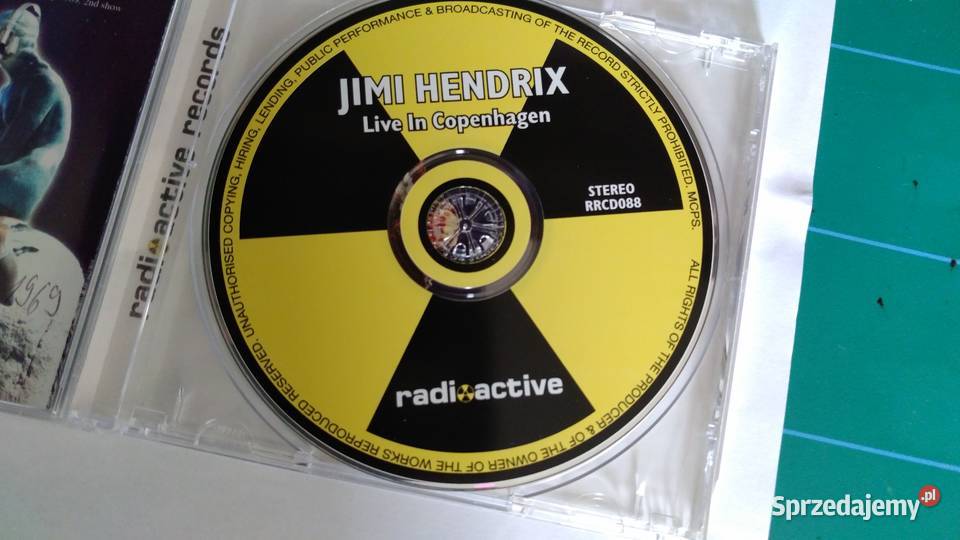 Jimi Hendrix i doświadczenie Live In Copenhagen 1 płyta Zielona Góra