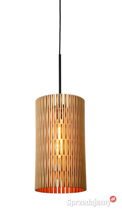 Drewniana lampa wisząca ROLGEN Nowe