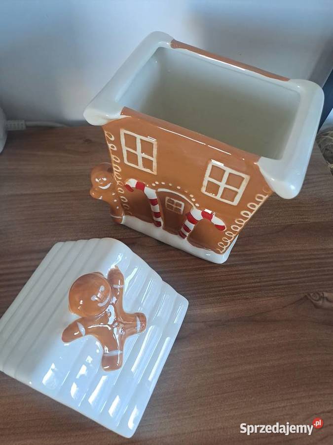 Świąteczny pojemnik do przechowywania domek z Pozostałe Warszawa