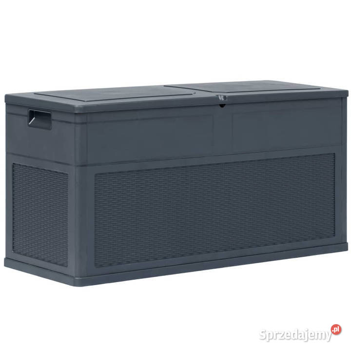 Skrzynia ogrodowa 320 L antracytowa WM45690 mazowieckie Warszawa sprzedam