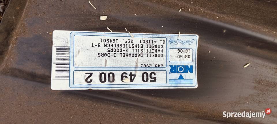 Reperaturki Opel kadett osobowe Kowalowa