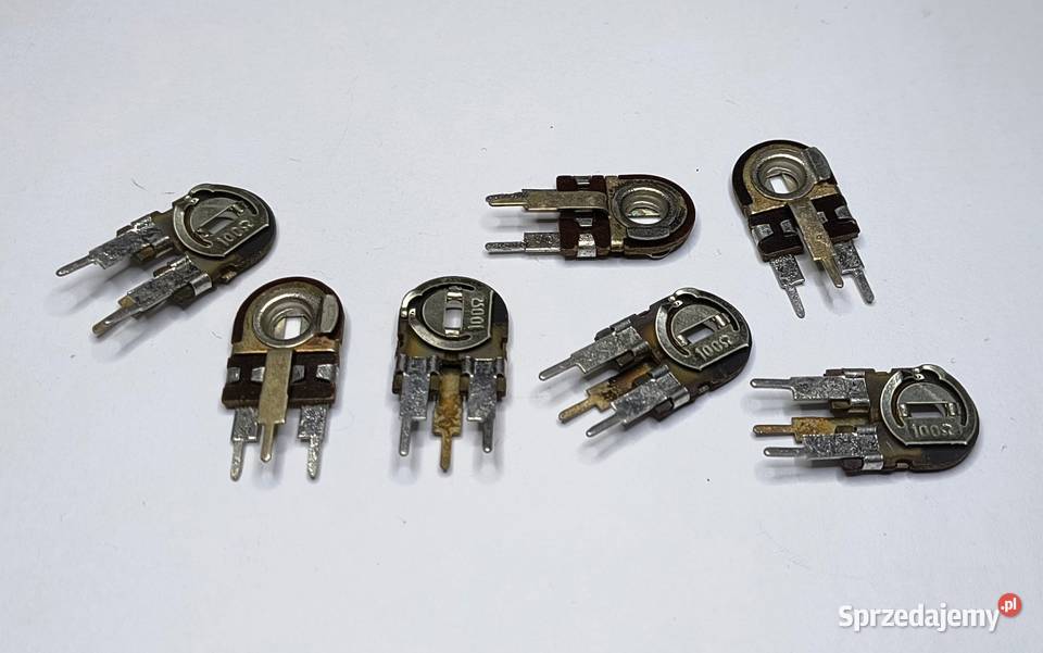 Potencjometr montażowy 100 Ohm TVP115 Unitra Części i akcesoria Gdańsk