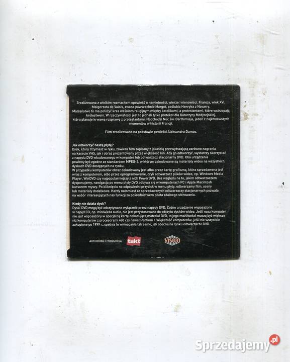 Królowa Margot Isabelle Adjani Daniel Auteuil Filmy Szczecin