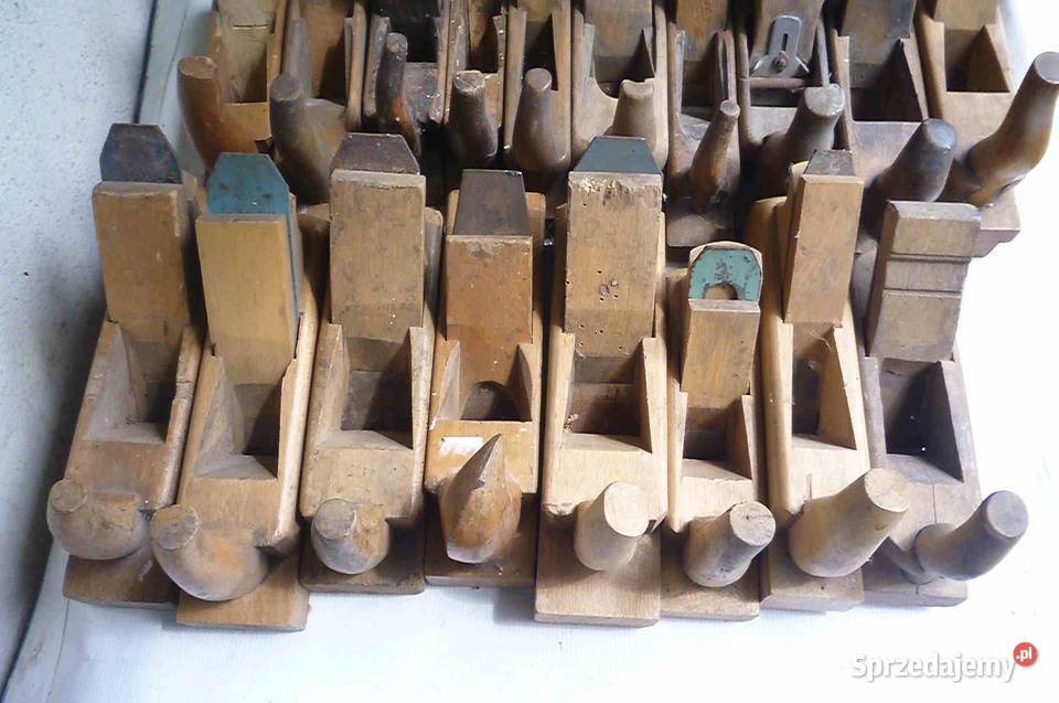 HEBLE DREWNIANE STARE KOMPLET 28 Kraków