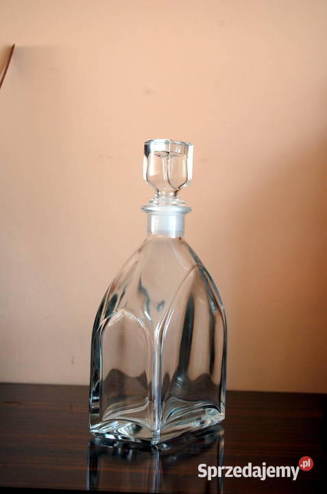 Ładna szklana włoska karafka Luigi Bormioli Porcelana i szkło Będzin