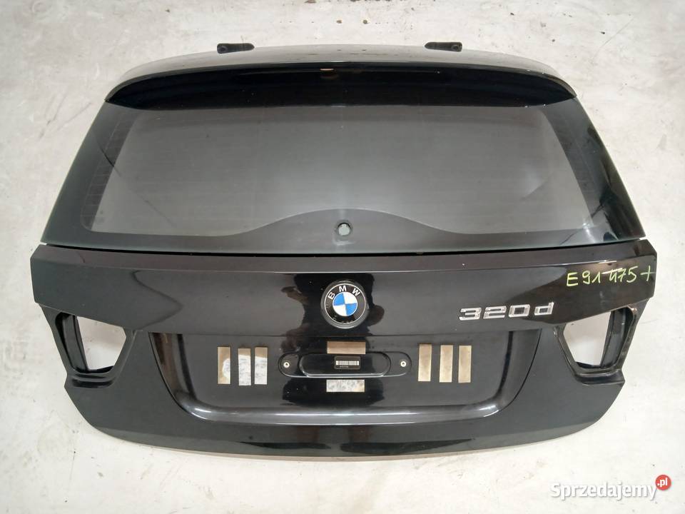 KLAPA BAGAŻNIKA BMW E91 BLACK SAPPHIRE 4759 lubelskie Strzyżewice
