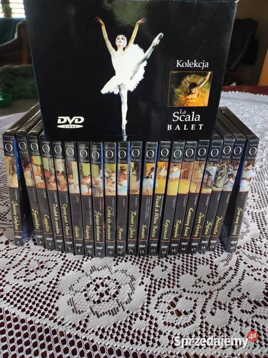 kolekcja DVD balet La Scala Jezioro łabędzie Kielce