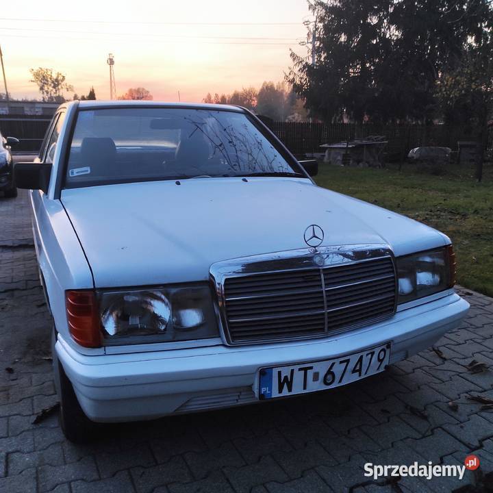 Mercedes Benz w201 20 diesel Hella Sport biały Nieporęt sprzedam
