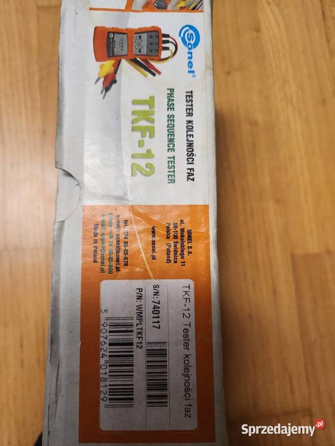 Miernik kolejności faz sprzedam