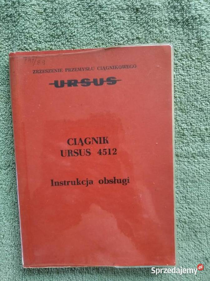 Instrukcja obsługi ciągnika rolniczego Ursus Lublin
