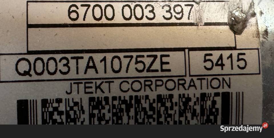 CLIO CAPTUR WSPOMAGANIE ELEKTRYCZNE 6700003397 osobowe dolnośląskie Kłodzko