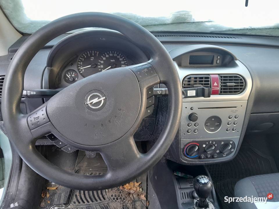 Opel Corsa C 12 benzyna 2003 na części Krosno Odrzańskie sprzedam