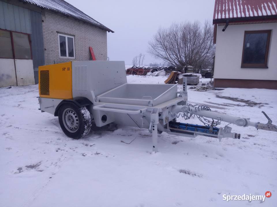 pompa agregat do wylewek putzmeister podkarpackie Blizne
