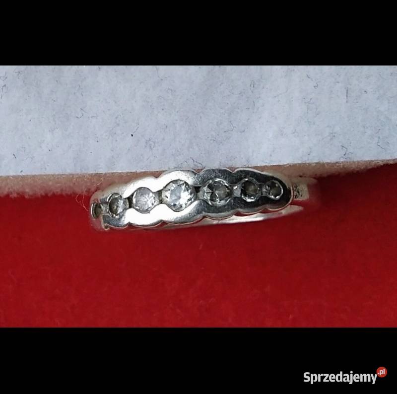 Pierścionek srebro 925 159mm mały Pierścionki śląskie Cieszyn
