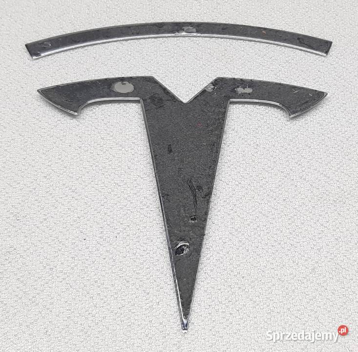 ZNACZEK EMBLEMAT TESLA MODEL III TYŁ osobowe