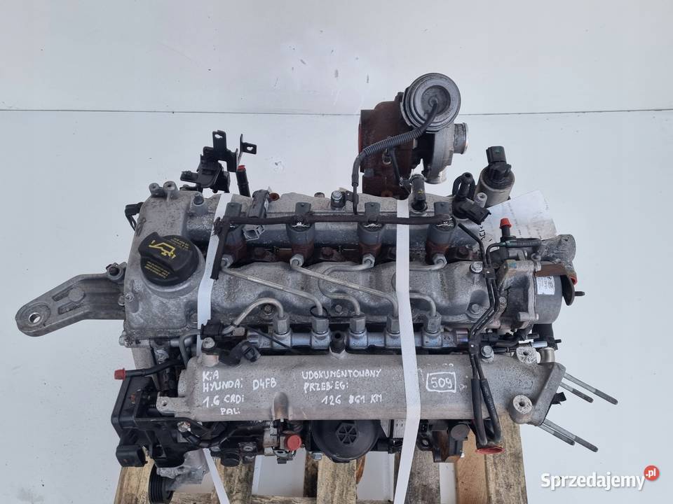 SILNIK KOMPLET Hyundai i20 16 CRDI 116 lubelskie Janów sprzedam
