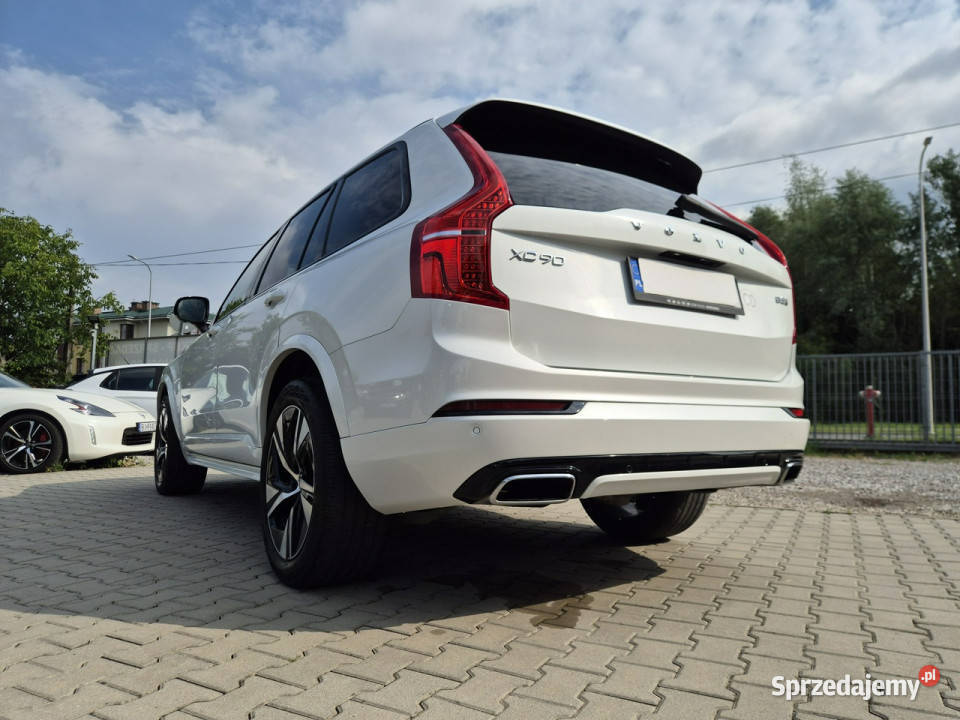 Volvo XC 90 Salon Polska Bezwypadkowy II 2014 biały Konstancin-Jeziorna