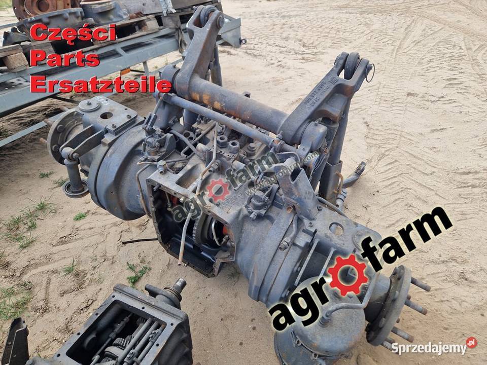 Deutz Agrotron 61504 części skrzynia biegów oś Byków