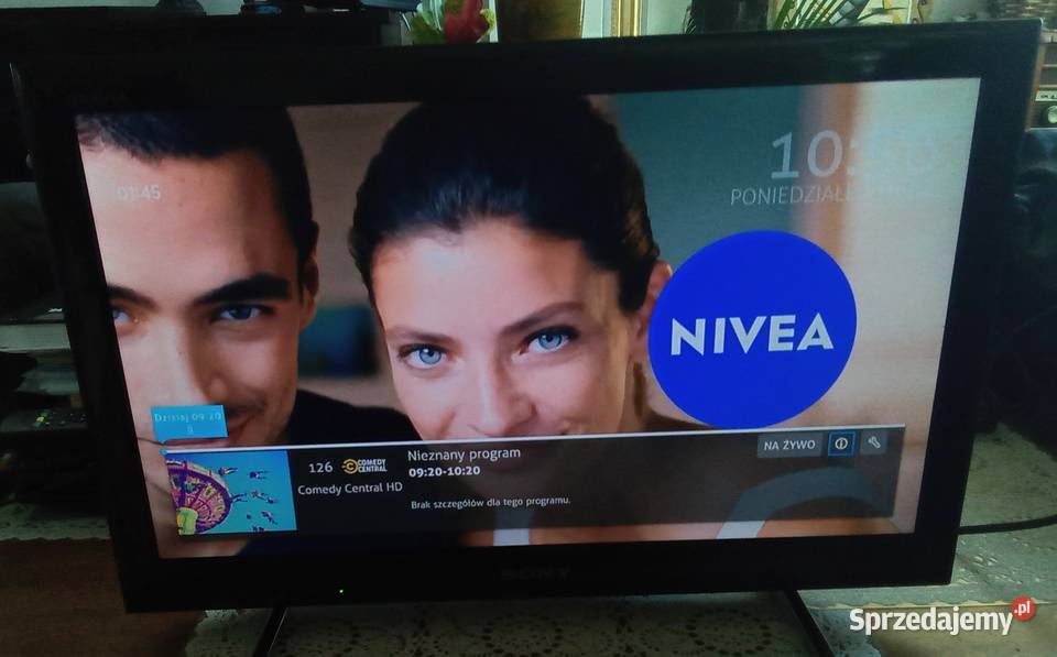 TV LED 22 cale SONY z DVBT i pilotem KDL22EX550 Telewizory