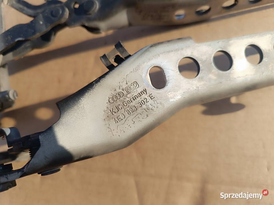 Audi A8 D3 40 TDI 2004r Zawiasy maski klapy Częstochowa sprzedam