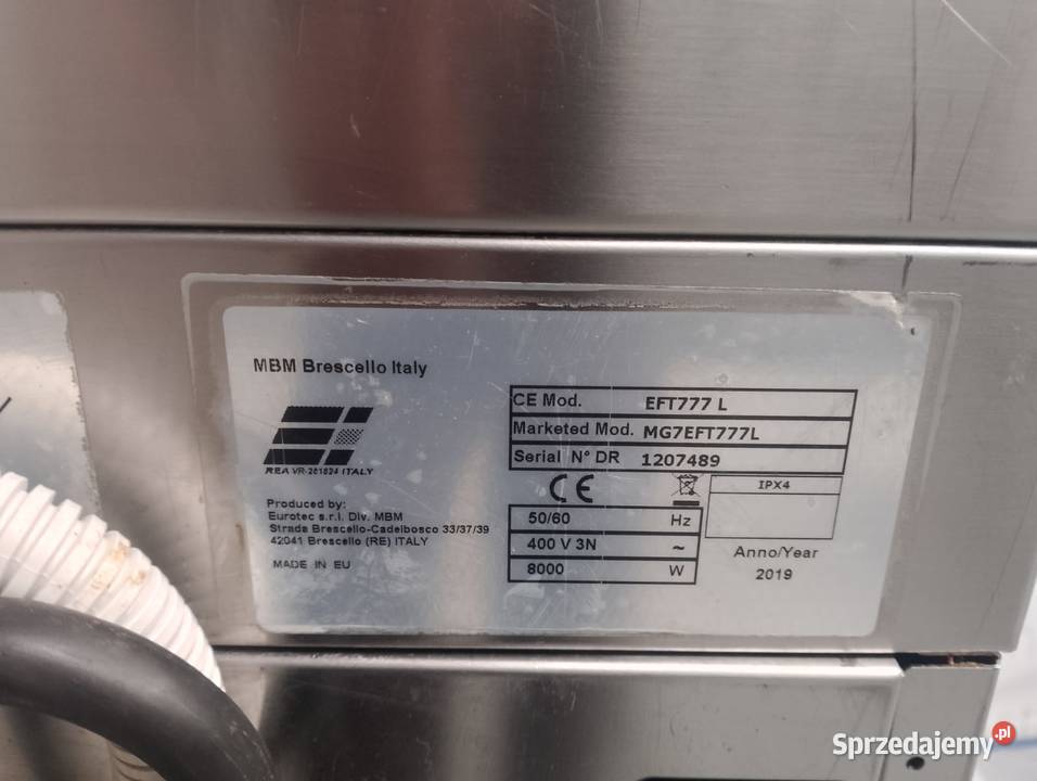 PŁYTA GRILLOWA PODWÓJNA MBM NASTAWNA EFT777L Wrocław