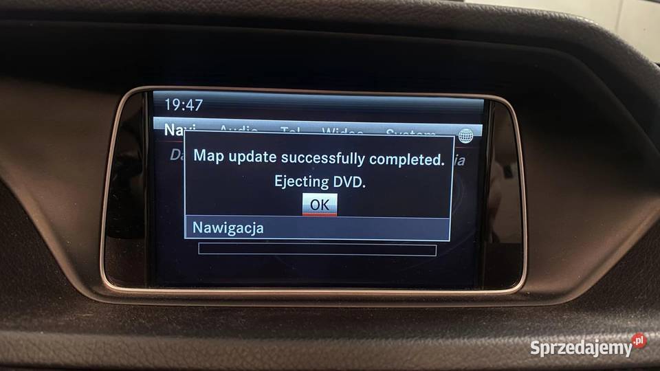 Mapa do Mercedes NTG 45 47 Nawigacja COMAND Łódź sprzedam