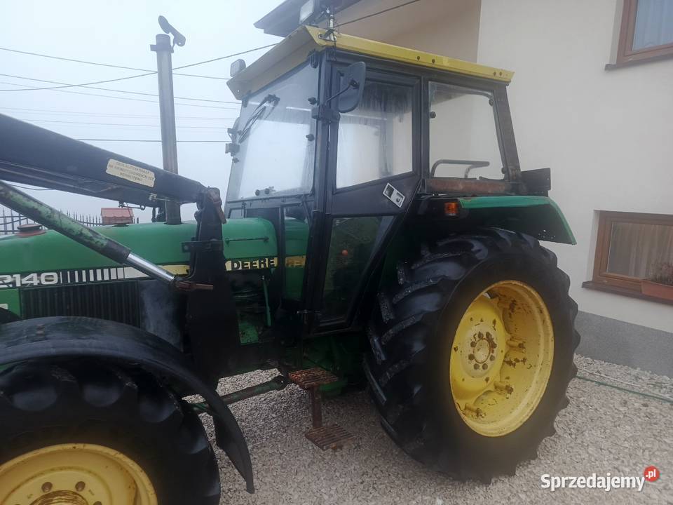 John Deere 2140 80r z turem John Deere Krajno-Zagórze