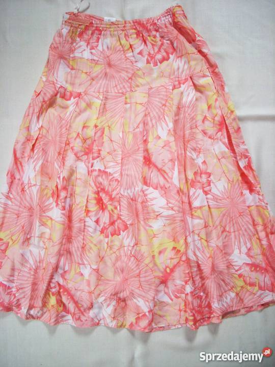 Letnia Spódnica Pastelowa Kwiaty j Nowa 38 40 Nowy Sącz