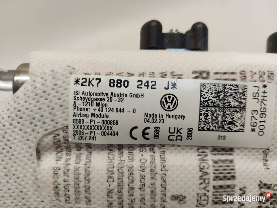 Ford Tourneo Connect III MK3 PODUSZKA FOTELA